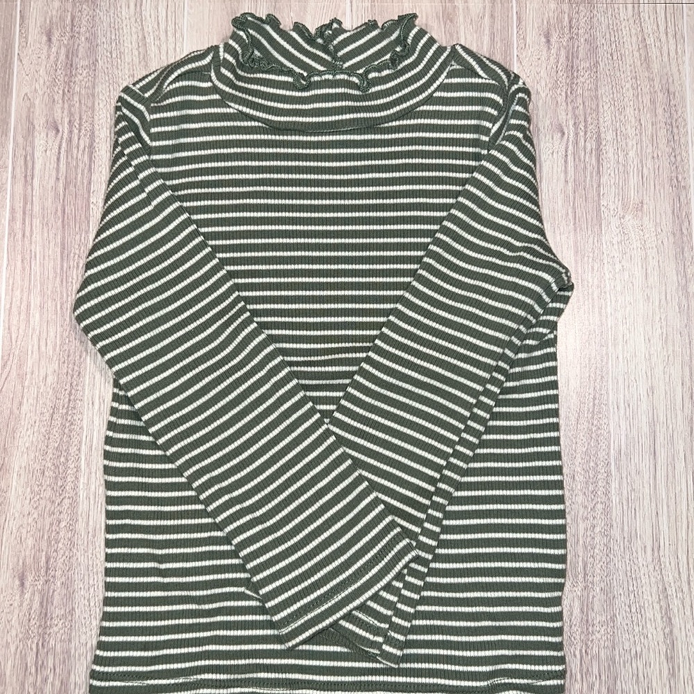 Toddler Ribbed Turtle Neck